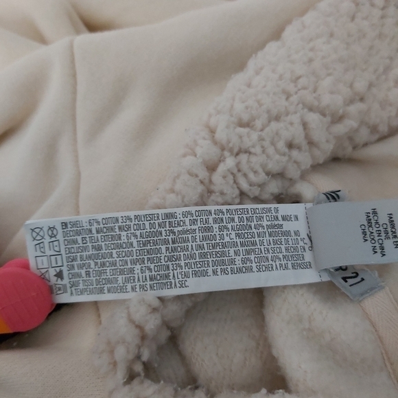 Forever 21 cozy hoodie sweater side zip - Picture 6 of 7